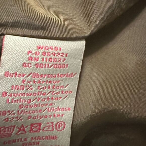 Boden Corduroy Skirt Women's 12R Brown Embroidered Boho Minimalist Preppy - Picture 6 of 6